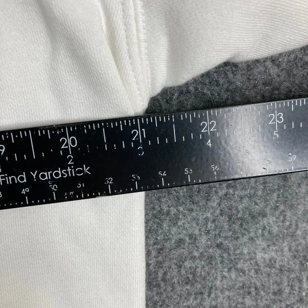 GAP Hoodie Kids 12 White Logo Pullover Fleece Sweatshirt‎
